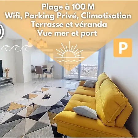 Apartment Horizon Bleu Vue Dernier Etage Clim *